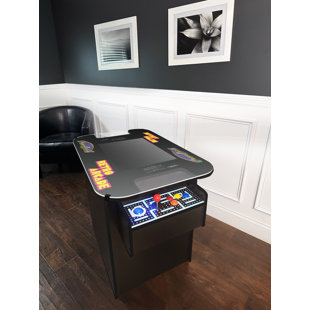 SUNCOAST ARCADE XL Cocktail Arcade Machine with 24" Monitor, 516 Retro Games and Trackballs - Fully Assembled - 5 Year Warranty