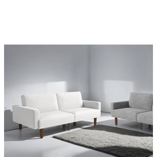 BONZY HOME 75.6'' Square Arm Sofa