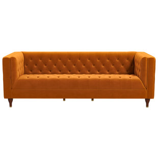 ROSDORF PARK Charlotte-Anne 88'' Velvet Sofa