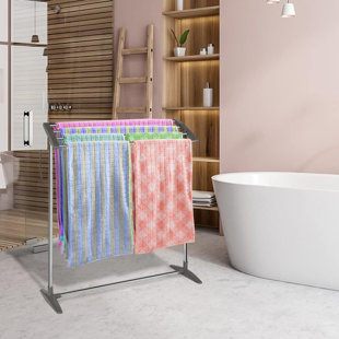 HIGEMZ Freestanding Towel Rack