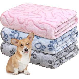 TOCCOLEGGERO Animal Print Fleece / Microfiber Pet Blanket