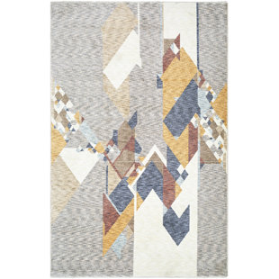 FRANK LLOYD WRIGHT FOUNDATION X LIVABLISS Usonia Abstract Rug