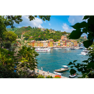 WALL ART PRODUCTION NETWORK Romantic Portofino - Wrapped Canvas Print