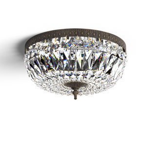 BIRCH LANE™ Linal Crystal Flush Mount
