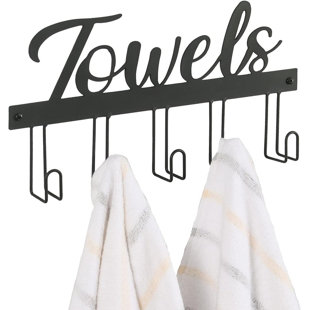 HIGEMZ 5 Wall Towel Rack