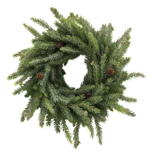 MILLWOOD PINES Faux Spruce 18'' Wreath