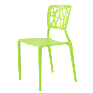 SOURCE FURNITURE Phoenix Outdoor Stackable Dining Side Chair