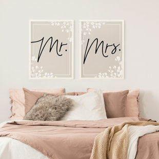 SIMPLY SAID Mr. And Mrs. Framed
