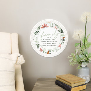 SIMPLY SAID Family Blessing Floral