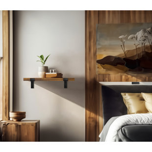 RAYNE MIRRORS Emerald Lee Poplar Bracket Shelf