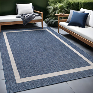 WADE LOGAN® Waikiki Blue Indoor/Outdoor Rug
