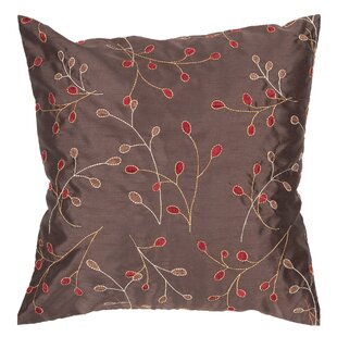 LIVABLISS Embroidered Reversible Throw Pillow