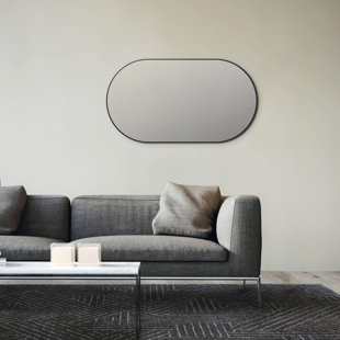 TALOS Wandspiegel Picasso Oval aus Aluminium