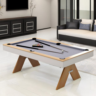 3-In-1 Pool Table IQOWEL 7' Multi Game Pool Table