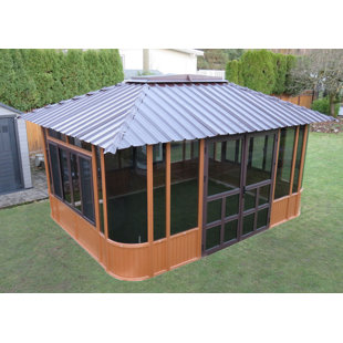 WESTVIEW MANUFACTURING 11 Ft. W x 16 Ft. D Plastic Patio Gazebo