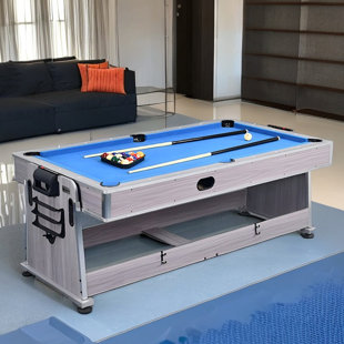 IQOWEL 7' Multi Game Pool Table