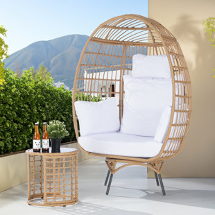 SANSTAR Round 1 - Person 15.8'' L Outdoor Restaurant Lounge Dining
