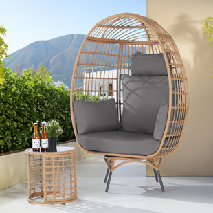SANSTAR Round 1 - Person 15.8'' L Outdoor Restaurant Lounge Dining