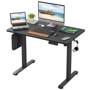 INBOX ZERO Dulane Adjustable Metal Base Standing Desk