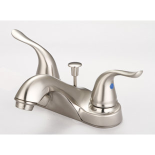 INNOCI-USA Centerset Faucet 2-handle Bathroom Faucet with Drain Assembly