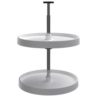 Rev-A-Shelf Lazy Susan Full-Circle Polymer 2-Shelf