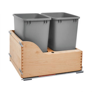 Rev-A-Shelf Pullout Trash Can with Soft-close Slides