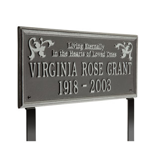 WHITEHALL PRODUCTS Wilmington 'Living Eternally' Memorial Plaque