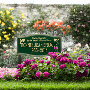 WHITEHALL PRODUCTS Alexandria 'Living Eternally' Memorial Plaque
