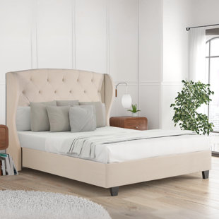 REPUBLIC DESIGN HOUSE Upholstered Wingback Bed