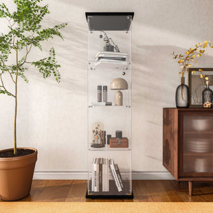 SOMUBI 64.8" H x 14.4" W Glass Accent