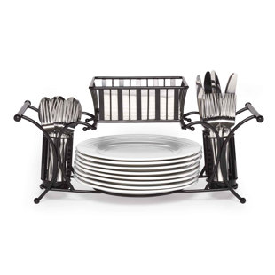 Gourmet Basics by Mikasa Hostess Buffet Caddy