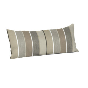 CASUAL CUSHION CORP. Outdoor Lumbar Sunbrella 22 x 9 Lumbar Pillow