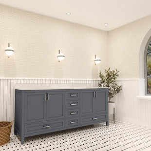 AYNA DECORS Rooh Double Bathroom Vanity with Top