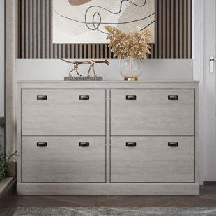 MARLOW HOME CO. Schuhschrank Bristol für 24 Paar Schuhe