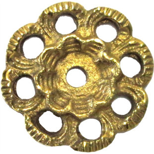 D. LAWLESS HARDWARE Victorian Backplate 3" Center to Center Novelty Pull