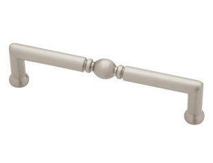 D. LAWLESS HARDWARE 3-3/4" Decorative Bow Pull Satin Nickel