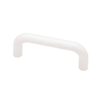 D. LAWLESS HARDWARE 3" Wire Pull White Enamel