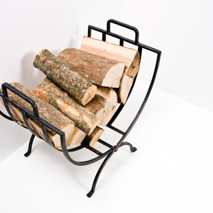 UNION RUSTIC Iron Linear Log Carrier