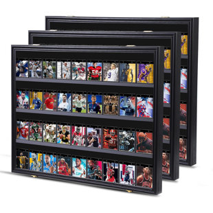 MUKE 30.7'' W 2.17'' D PVC Player Card Case (Set of 3)