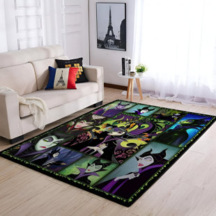 TEEXCORP Disney Gifts Maleficent Rug