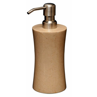DESIGNS BY MARBLE CRAFTERS Vinca Verona Marble Soap Dispenser