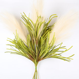 LECKFLLOWER 44" Faux Pampas Grass Spray