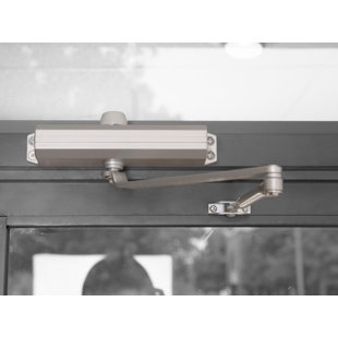 GLOBAL DOOR CONTROLS Commercial Grade 1 Door Closer with Backcheck - Size 5