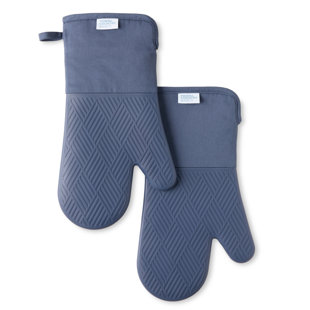 Town & Country Living Basketweave Oven Mitt Set (Set of 2)