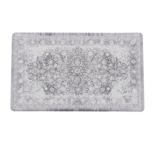 PATINA VIE MAISON Vintage Medallion Anti Fatigue Kitchen Mat and Runner
