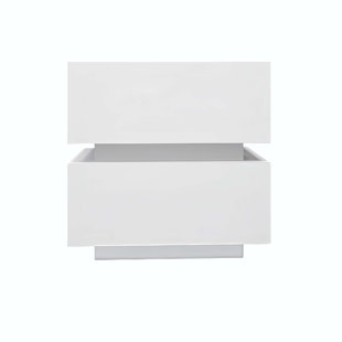 YDT FURNITURE 2 - Drawer Nightstand in White