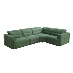 BELLA DEPOT Upholstered Reclining Sofa & Chaise