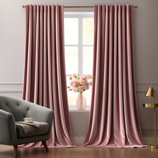 EVERLY QUINN Lauier Blackout Curtain Pair (Set of 2)