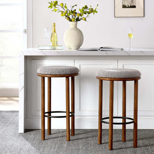 Modway Fable 30" Bar Stool (Set of 2)