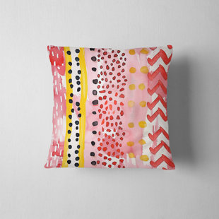 DAYS END DESIGNS Striped Reversible Pillow Cover